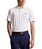 Color:Ceramic White - Image 1 - RLX Golf Performance Stretch Solid Short Sleeve Polo Shirt