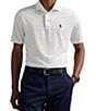 Color:Ceramic White - Image 1 - RLX Golf Performance Stretch Solid Short Sleeve Polo Shirt