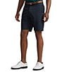 Color:Plaid - Image 1 - RLX Golf Performance Stretch Tailored-Fit 9#double; Inseam Shorts
