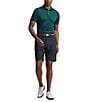 Color:Plaid - Image 3 - RLX Golf Performance Stretch Tailored-Fit 9#double; Inseam Shorts