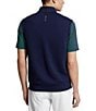 Color:Refined Navy - Image 2 - RLX Golf Quilted Double-Knit Vest