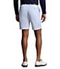 Color:Office Blue Tee Tile - Image 2 - RLX Golf Tailored Fit 9#double; Inseam Shorts