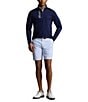 Color:Office Blue Tee Tile - Image 3 - RLX Golf Tailored Fit 9#double; Inseam Shorts
