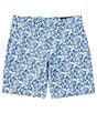 Color:Heatley Mini Floral - Image 1 - RLX Golf Tailored Fit Floral Print 9#double; Inseam Shorts