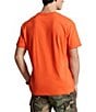 Color:Orange Flame - Image 2 - Short Sleeve Classic-Fit Graphic Logo Jersey T-Shirt