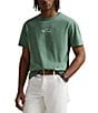 Polo Ralph Lauren Short Sleeve Classic Fit Chain-Stitch Logo Jersey T-Shirt, Color:Fatigue - Image 1