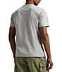 Polo Ralph Lauren Short Sleeve Classic Fit Chain-Stitch Logo Jersey T-Shirt, Color:Andover Heather - Image 2