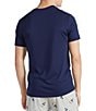 Color:Cruise Navy/Andover Heather/RL2000 Red - Image 2 - Short-Sleeve Crewneck Supreme Comfort Sleep Shirt