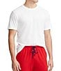 Color:White - Image 3 - Short-Sleeve Jersey Crewneck Sleep Top