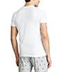 Color:White - Image 3 - Short Sleeve V-Neck Undershirt 5-Pack