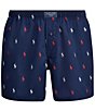 Color:Cruise Navy - Image 4 - Signature Allover Pony Print Boxers