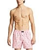 Color:Pink - Image 1 - Signature Allover Pony Print Boxers