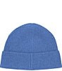 Polo Ralph Lauren Signature Cuff Wool Blend Beanie, Color:Soft Royal - Image 2