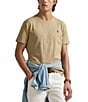 Polo Ralph Lauren Classic Fit Jersey Short Sleeve T-Shirt, Color:Beige - Image 1