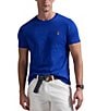 Polo Ralph Lauren Classic Fit Jersey Short Sleeve Tee, Color:Blue Saturn - Image 1