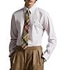 Polo Ralph Lauren Slim Fit Checked Stretch Poplin Long Sleeve Woven Shirt - Image 1