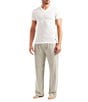 Color:White - Image 4 - Slim Fit Cotton V-Neck Undershirt T-Shirt 5-Pack
