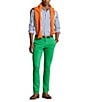 Color:Preppy Green - Image 3 - Slim Fit Solid Stretch Chino Pants