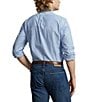 Polo Ralph Lauren Slim-Fit Solid Stretch Oxford Long-Sleeve Woven Shirt, Color:BSR Blue - Image 2