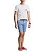 Polo Ralph Lauren Slim-Fit Stretch 9.5#double; Inseam Shorts, Color:Channel Blue - Image 3