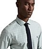 Polo Ralph Lauren Slim Fit Stretch Poplin Long Sleeve Woven Shirt - Image 4