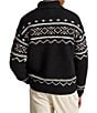 Polo Ralph Lauren Snowflake Quarter Zip Wool Sweater - Image 2