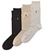 Polo Ralph Lauren Soft Tech Rayon Dress Sock 3-Pack - Image 5
