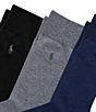 Polo Ralph Lauren Soft Tech Rayon Dress Sock 3-Pack - Image 3