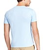 Color:Office Blue - Image 2 - Soft Cotton Short Sleeve T-Shirt