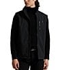 Polo Ralph Lauren Softshell Mockneck Vest, Color:Black - Image 1