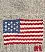 Polo Ralph Lauren Solid American Flag Wool-Rich Beanie - Image 3