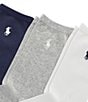 Polo Ralph Lauren Solid Crew Socks, 3 Pack - Image 2