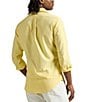 Polo Ralph Lauren Solid Garment-Dye Oxford Classic Fit Long Sleeve Woven Shirt, Color:Wicket Yellow - Image 2