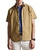 Polo Ralph Lauren Solid Garment-Dye Oxford Short Sleeve Woven Shirt - Image 1