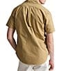 Polo Ralph Lauren Solid Garment-Dye Oxford Short Sleeve Woven Shirt - Image 2