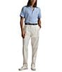 Polo Ralph Lauren Solid Linen Short Sleeve Woven Shirt - Image 3