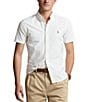 Polo Ralph Lauren Solid Oxford Short Sleeve Woven Shirt - Image 1