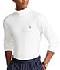 Color:White - Image 1 - Solid Soft Touch Turtleneck