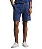 Color:Newport Navy - Image 1 - Spa 8#double; Inseam Terry Shorts