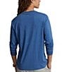 Color:Fog Blue Heather - Image 2 - Classic Fit Long Sleeve T-Shirt