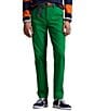 Polo Ralph Lauren Straight Fit Flat Front Stretch Twill Chino Pants, Color:Cruise Green - Image 1