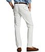 Color:Deckwash White - Image 2 - Straight-Fit Flat-Front Stretch Twill Chino Pants