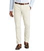 Color:Beige - Image 1 - Straight-Fit Flat-Front Stretch Twill Chino Pants