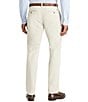 Color:Beige - Image 2 - Straight-Fit Flat-Front Stretch Twill Chino Pants