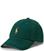 Polo Ralph Lauren Stretch Embroidered Pony Leather Strap Chino Cap - Image 1