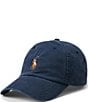 Polo Ralph Lauren Stretch Embroidered Pony Leather Strap Chino Cap - Image 5