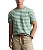 Color:Faded Mint/Nevis - Image 1 - Stripe Short Sleeve T-Shirt