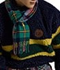 Polo Ralph Lauren Striped Pile Fleece Quarter Zip Pullover - Image 5