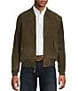Polo Ralph Lauren Suede Bomber Jacket - Image 1