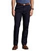 Color:Collection Navy - Image 1 - Flat-Front Tailored Fit Performance Stretch Twill Pants